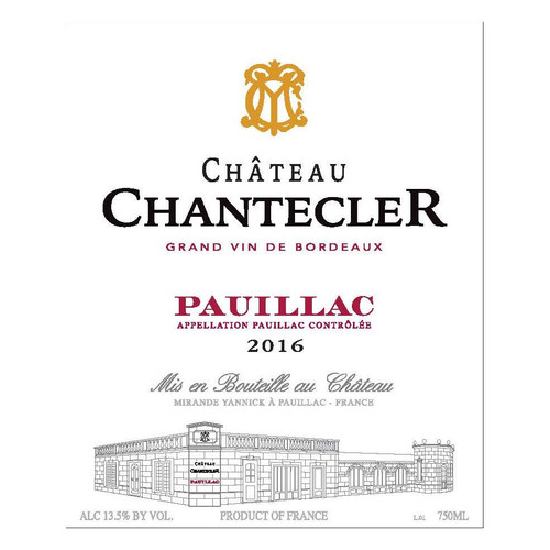 Chateau Chantecler Pauillac 2021 750ml