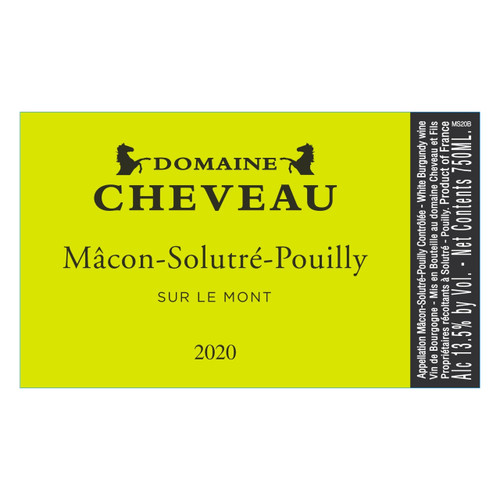 Domaine Cheveau Macon-Solutre-Pouilly Sur le Mont 2024 750ml