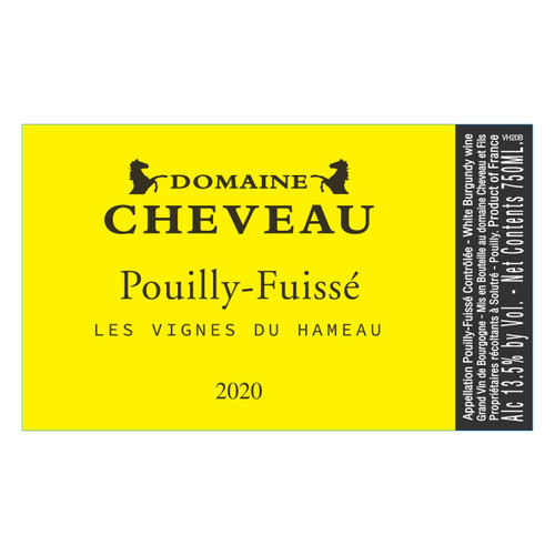 Domaine Cheveau Pouilly-Fuisse Les Vignes du Hameau 2024 750ml