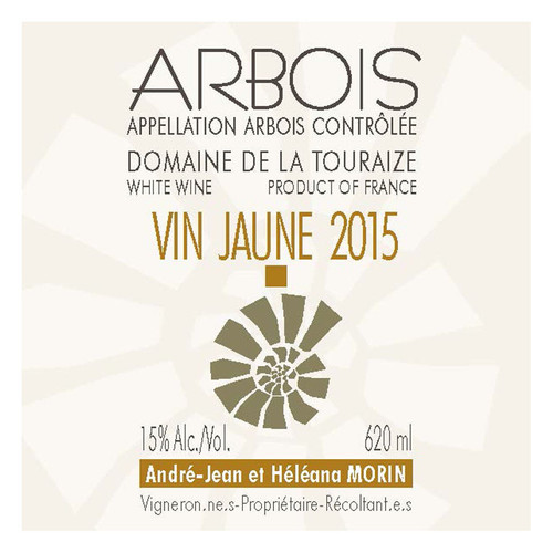 Domaine de la Touraize Arbois Vin Jaune 2018 620ml