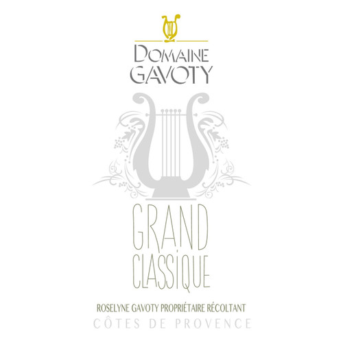 Domaine Gavoty Grand Classique Cotes de Provence Blanc 2024 750ml