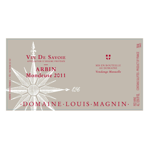 Domaine Louis Magnin Arbin Mondeuse 2015 750ml