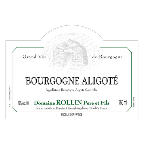Domaine Rollin Pere & Fils Bourgogne-Aligote 2023 750ml