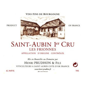 Henri Prudhon & Fils Saint-Aubin Rouge 1er Cru Les Frionnes 2021 750ml
