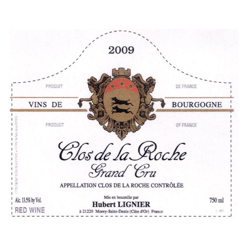 Hubert Lignier Clos de la Roche Grand Cru 2023 1.5L