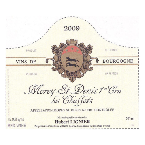 Hubert Lignier Morey-Saint-Denis 1er Cru Les Chaffots 2023 1.5L