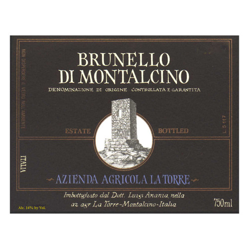 La Torre Brunello di Montalcino 2021 750ml