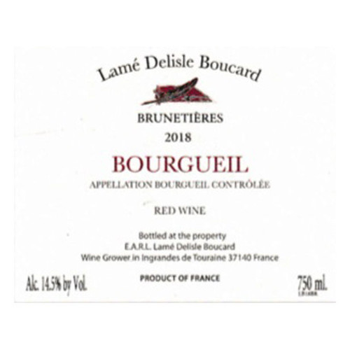 Lame Delisle Boucard Bourgueil Brunetieres 2022 750ml