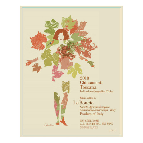 Podere Le Boncie Chiesamonti Rosso di Toscana 2023 750ml