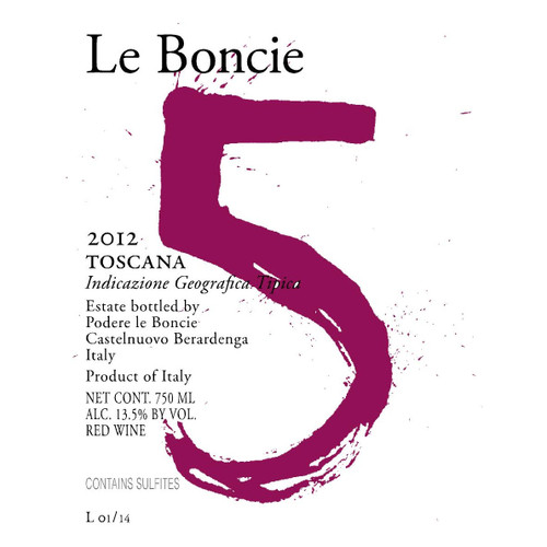 Podere Le Boncie Cinque Toscana Rosso 2024 750ml