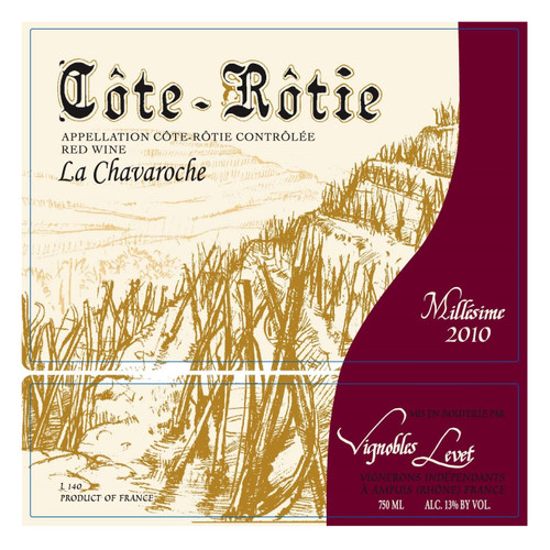 Vignobles Levet Cote-Rotie Chavaroche/Peroline 2022 750ml