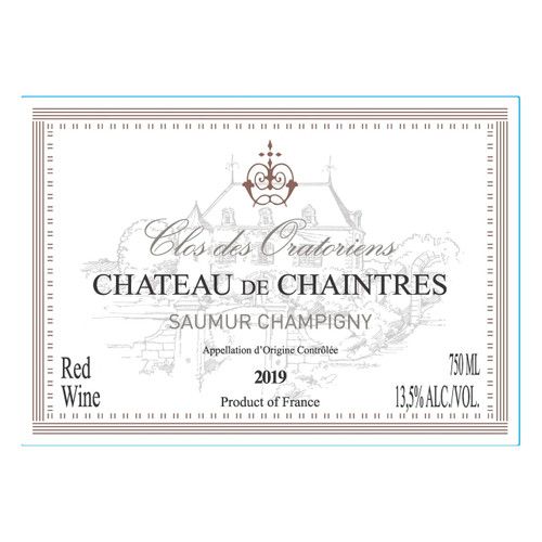 Chateau de Chaintres Saumur-Champigny Clos des Oratoriens 2022 750ml