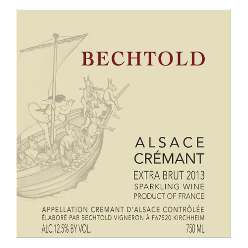 Domaine Bechtold Cremant d'Alsace Blanc Extra Brut NV 750ml