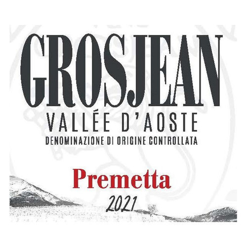 Grosjean Premetta Vallee d'Aoste 2025 750ml