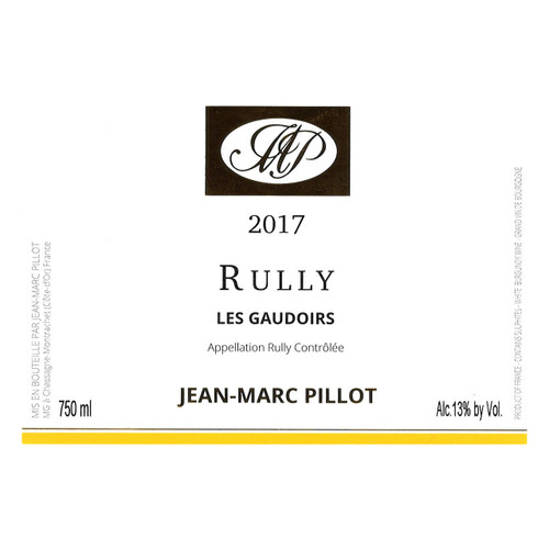 Jean-Marc Pillot Rully Blanc Les Gaudoirs 2023 750ml