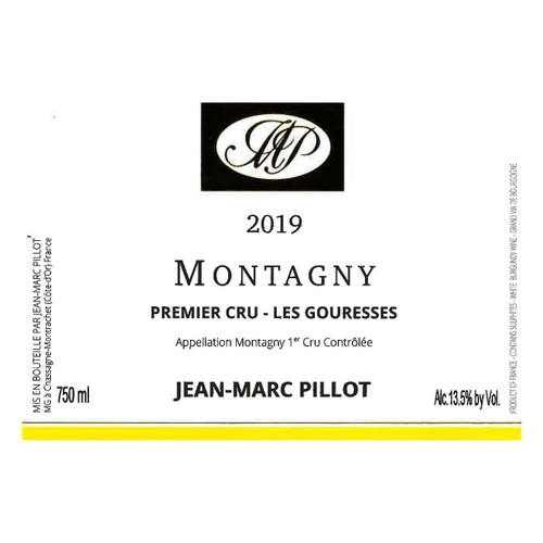 Jean-Marc Pillot Montagny 1er Cru Les Gouresses 2023 750ml