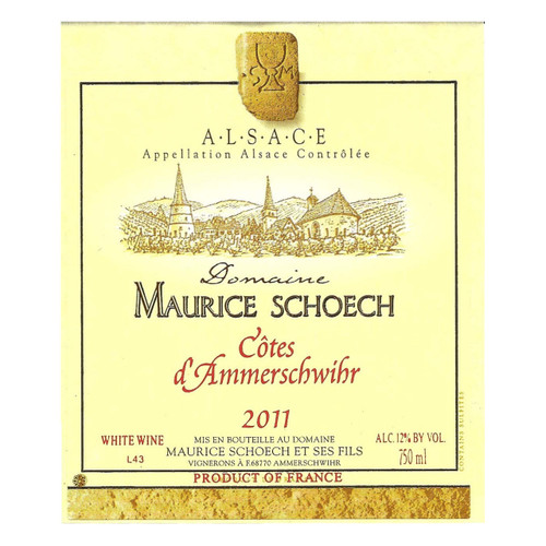 Maurice Schoech Cotes d'Ammerschwihr 2024 750ml