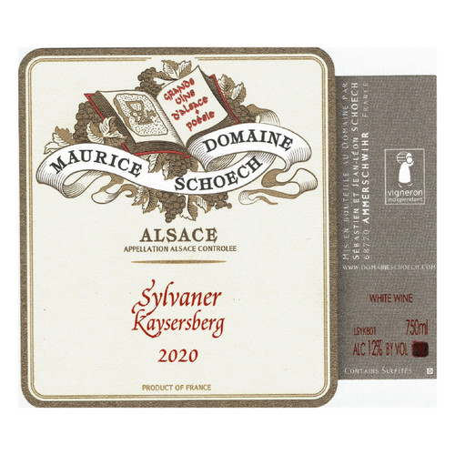 Maurice Schoech Sylvaner Kaysersberg 2023 750ml