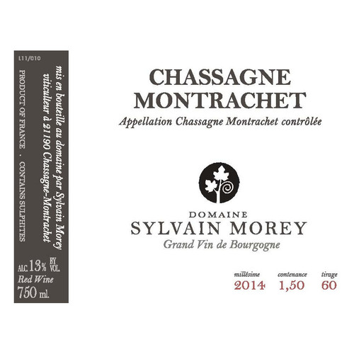 Sylvain Morey Chassagne Montrachet Rouge 2023 750ml