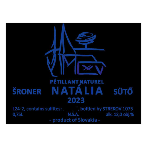 Product image for Strekov 1075 Natalia Pétillant Naturel 2023 750ml