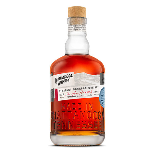 Product image for Chattanooga Whiskey Wheated Single Barrel Tennessee High Malt Straight Bourbon Whiskey 750ml