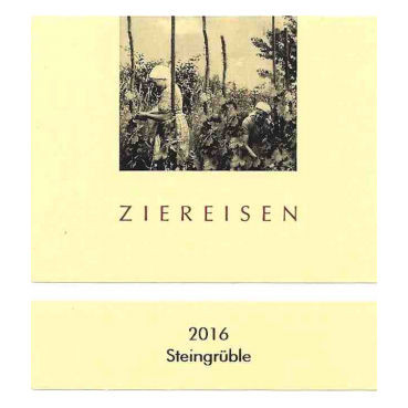 Product image for Ziereisen Badischer Landwein Gutedel Steingrüble (2022) 2022 750ml