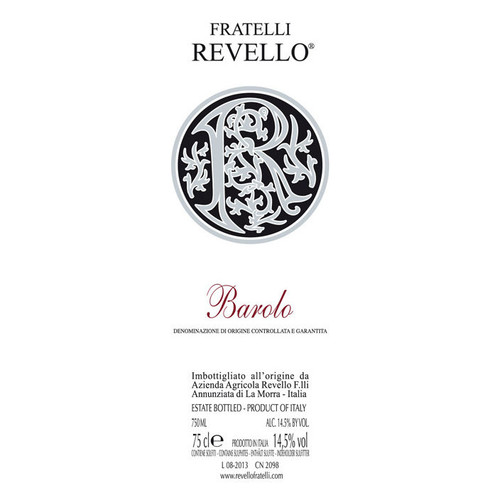 Product image for Fratelli Revello Barolo (2022) 2022 375ml