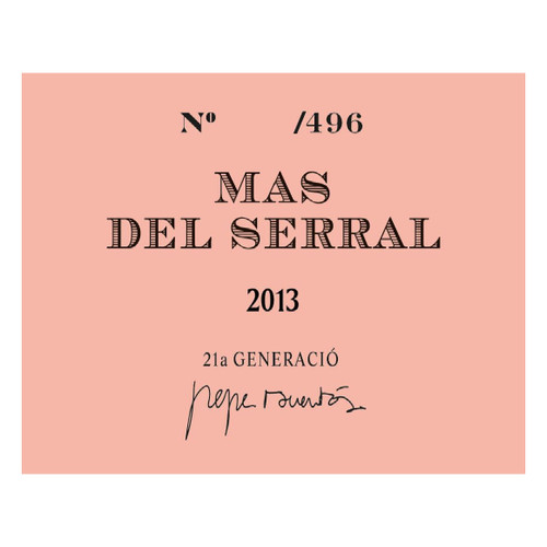 Product image for Mas Del Serral Barcelona Brut Nature 21a Generacio Clos Petit Vi Escumos De Qualitat Rose 2014 750ml