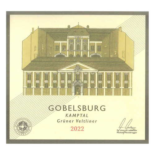 Product image for Schloss Gobelsburg Kamptal Grüner Veltliner Gobelsburg 2025 750ml