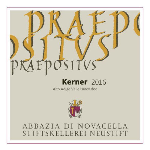 Product image for Abbazia di Novacella Praepositus Alto Adige Valle Isarco Kerner 2024 750ml