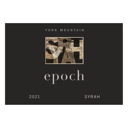 Product image for Epoch Syrah York Mountain Vineyard York Mountain 2022 750ml