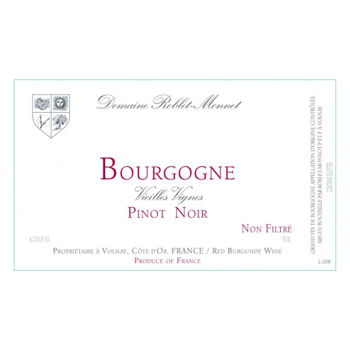 Product image for Domaine Roblet Monnot Bourgogne Pinot Noir Vieilles Vignes 2022 750ml