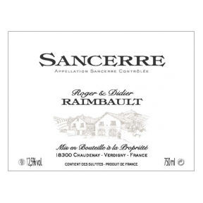 Product image for Roger et Didier Raimbault Sancerre Pinot Noir Rosé 2025 750ml