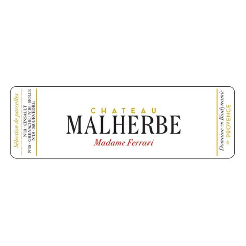 Product image for Chateau Malherbe Côtes de Provence Madame Ferrari Sélection De Parcelles (2023) 2023 750ml
