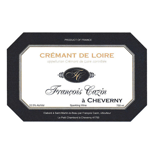Product image for François Cazin Crémant de Loire 2023 750ml