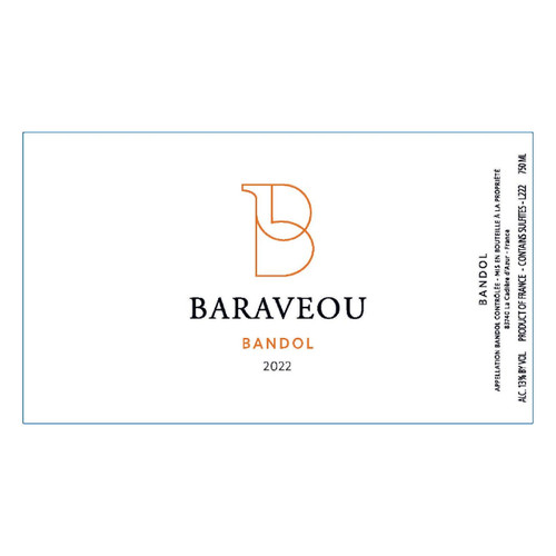 Product image for Domaine Baraveou Bandol Rosé 2025 750ml