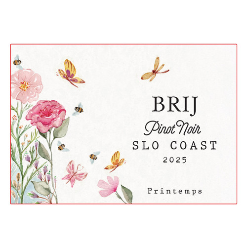 Product image for Brij Wines Pinot Noir Printemps SLO Coast (2025) 2025 750ml