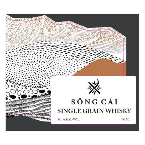 Product image for Sông Cái Distillery Single Grain Whiskey 700ml