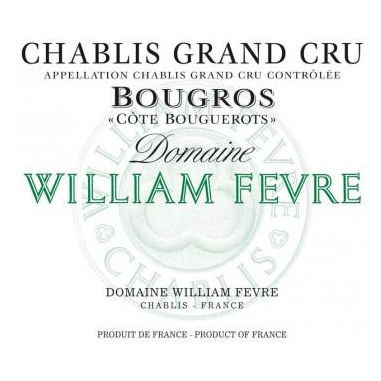 Product image for William Fevre Chablis Grand Cru Bougros Côte Bouguerots 2024 750ml