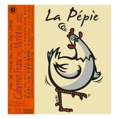 Product image for Domaine de la Pépière Val de Loire Cabernet Franc Merlot la Pépie 2025 750ml