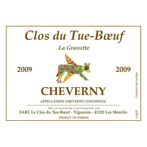 Product image for Clos du Tue Boeuf Cheverny La Gravotte 2025 750ml