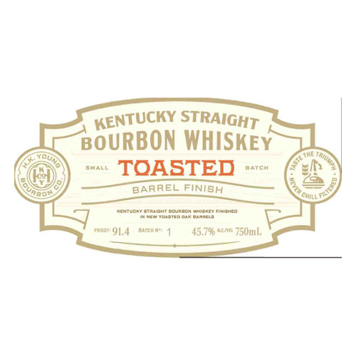 Product image for H.K. Young Bourbon Co. Small Batch Toasted Barrel Finish Kentucky Straight Bourbon Whiskey 750ml