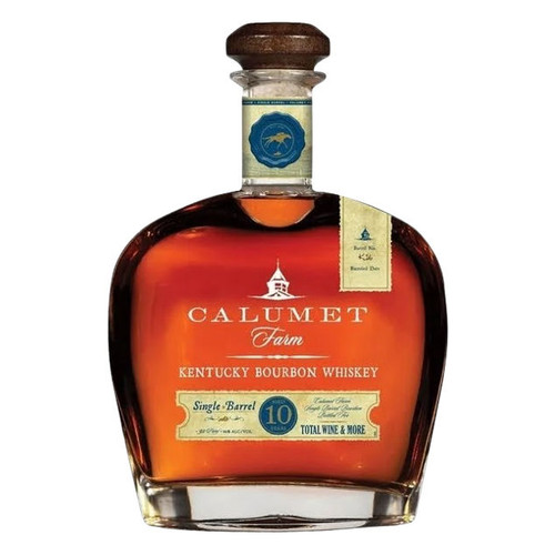 Product image for Calumet Farm 10 Year Old Single Barrel Straight Bourbon Whiskey 750ml