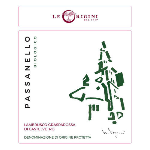 Product image for Le Origini Lambrusco Grasparossa Di Castelvetro Passanello 2025 750ml