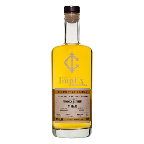 Product image for The Impex Collection 11 Years Old 2013 Teaninich Ex-Bourbon Barrel Cask No 707207 Single Malt Scotch Whisky 750ml