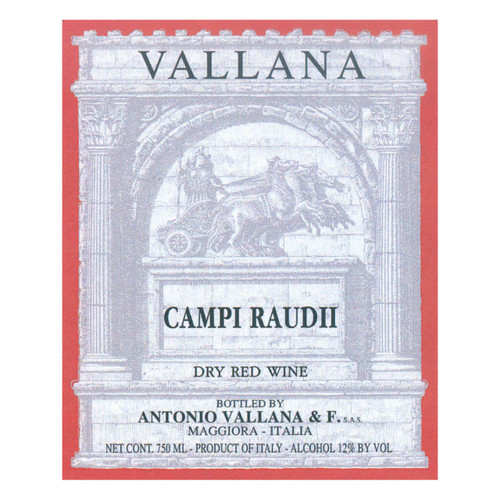 Product image for Vallana Campi Raudii (2017) 2017 750ml