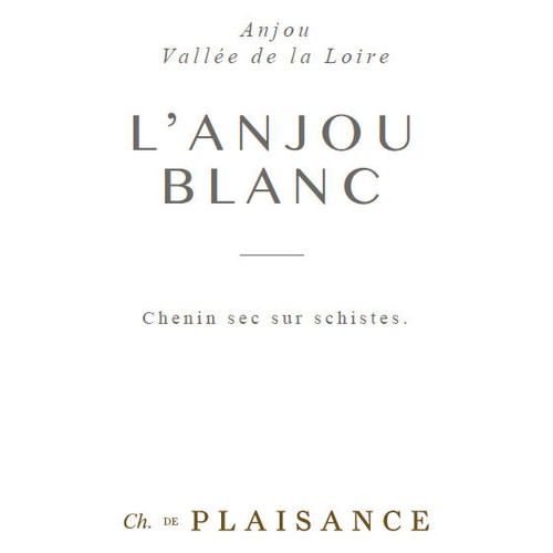Product image for Château De Plaisance Anjou Blanc 2024 750ml