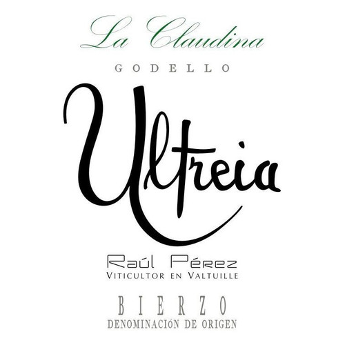 Product image for Raúl Pérez Bierzo Godello Ultreia La Claudina 2024 750ml