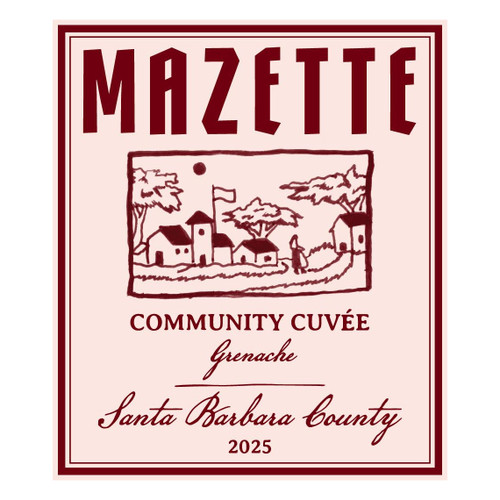 Product image for Mazette Wines Grenache Community Cuvée Santa Barbara County (2025) 2025 750ml