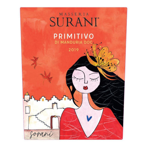 Product image for Masseria Surani Primitivo Di Manduria 2022 750ml